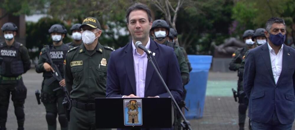 Daniel Quintero Calle, alcalde de Medellín. 