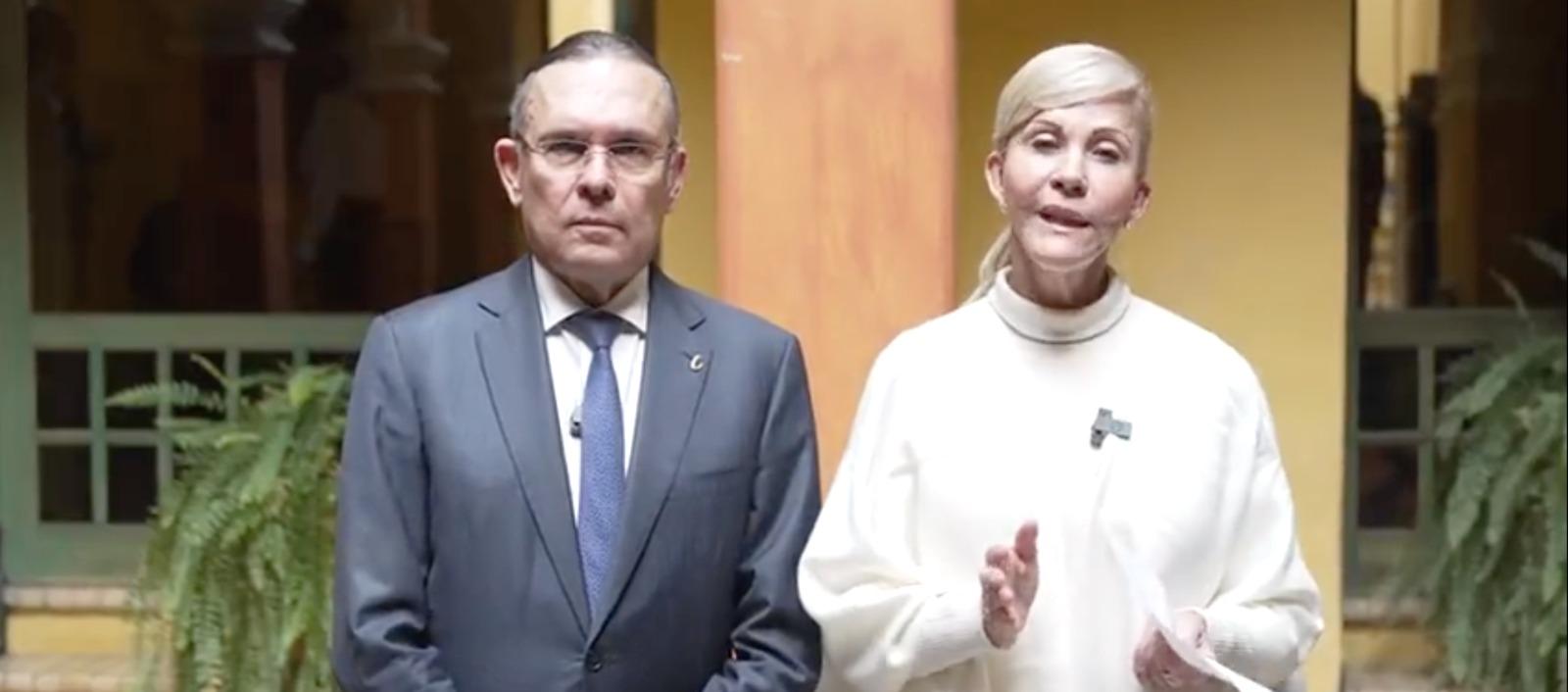 Efraín Cepeda Sarabia y Dilian Francisca Toro.