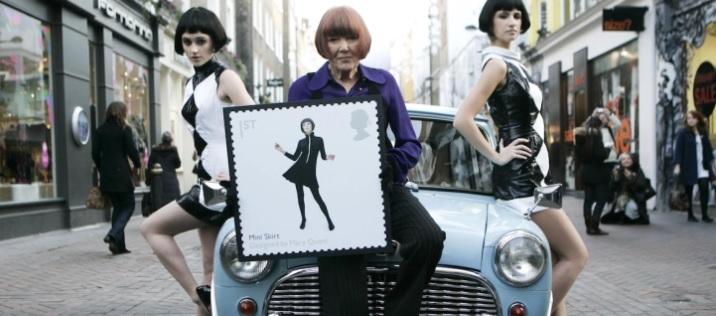 Mary Quant, una diseñadora nnovadora de los alegres años sesenta.