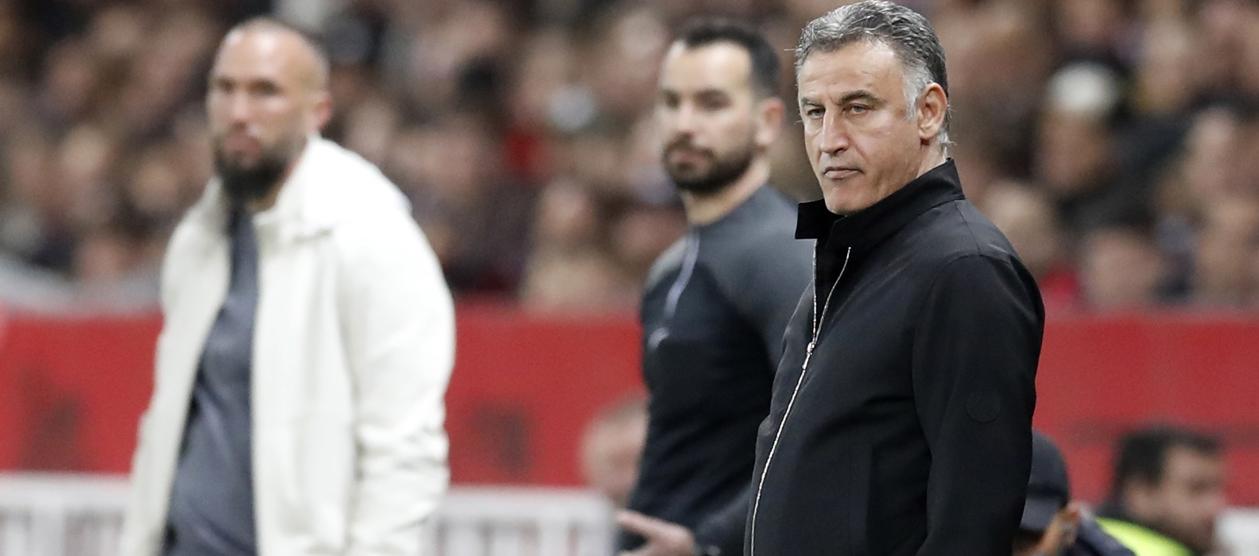 Christophe Galtier, actual entrenador del París Saint Germain.