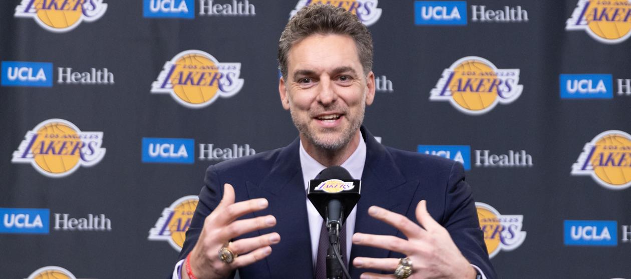 Pau Gasol jugó 18 temporadas en la NBA. 