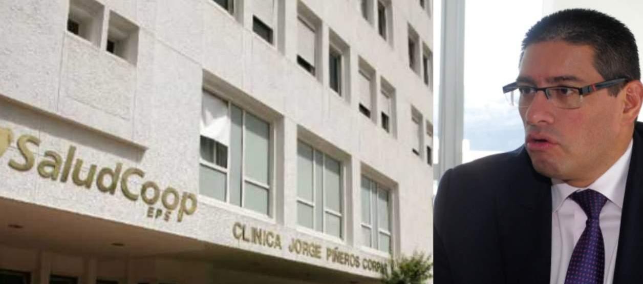 Agente interventor de Saludcoop EPS, Guillermo Grosso Sandoval.