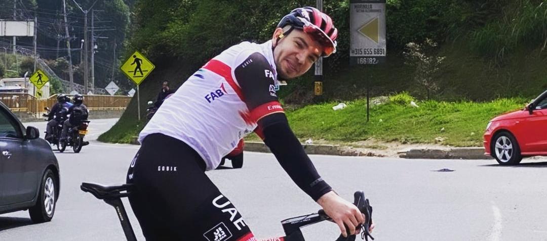 Álvaro Hodeg, ciclista colombiano. 