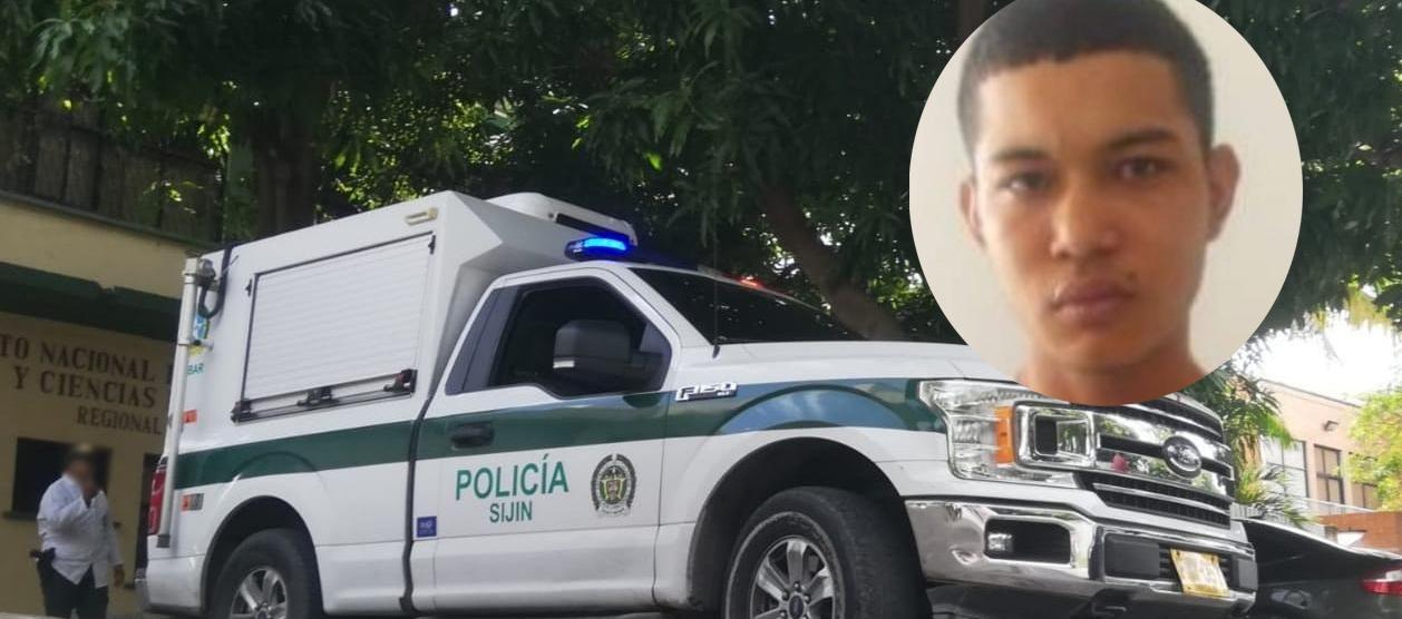 El cuerpo de Carlos Joel Rodríguez Villalobos, de 20 años, fue llevado a Medicina Legal