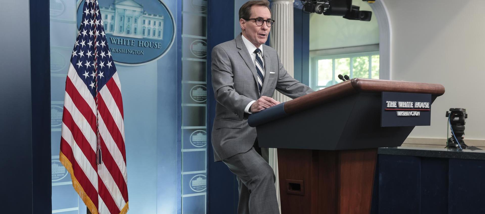 El Asesor de Seguridad Nacional para Comunicaciones Estratégicas, John Kirby.