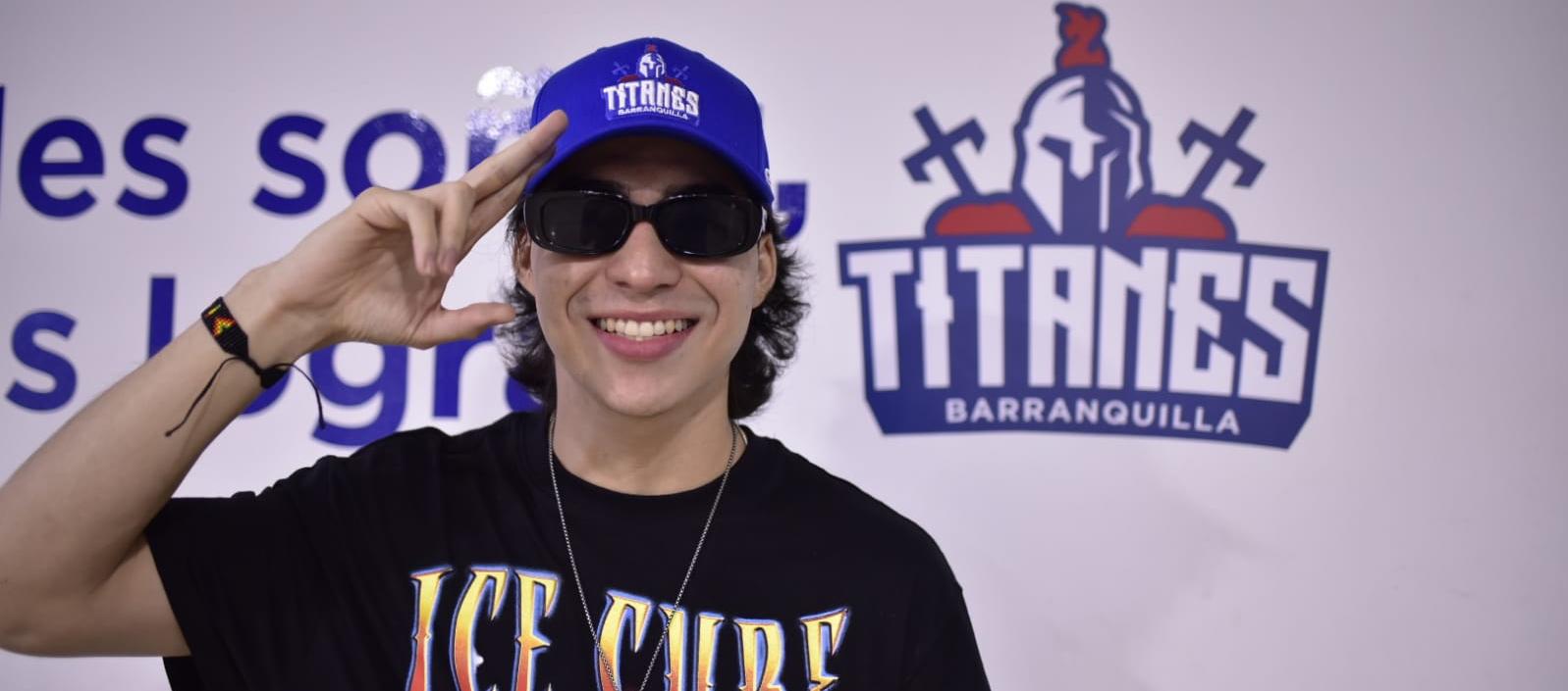 Jorge Castro, 'Jorshca', intérprete de la canción 'Titanes ya llegó'.