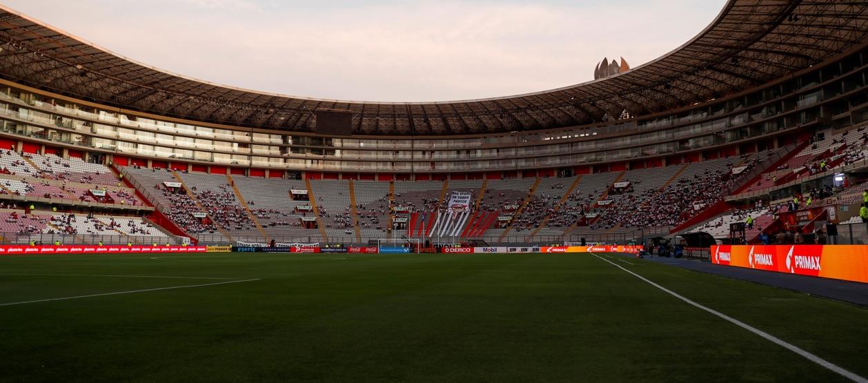 Estadio Nacional Lima era uno de los escenarios para el Mundial. 