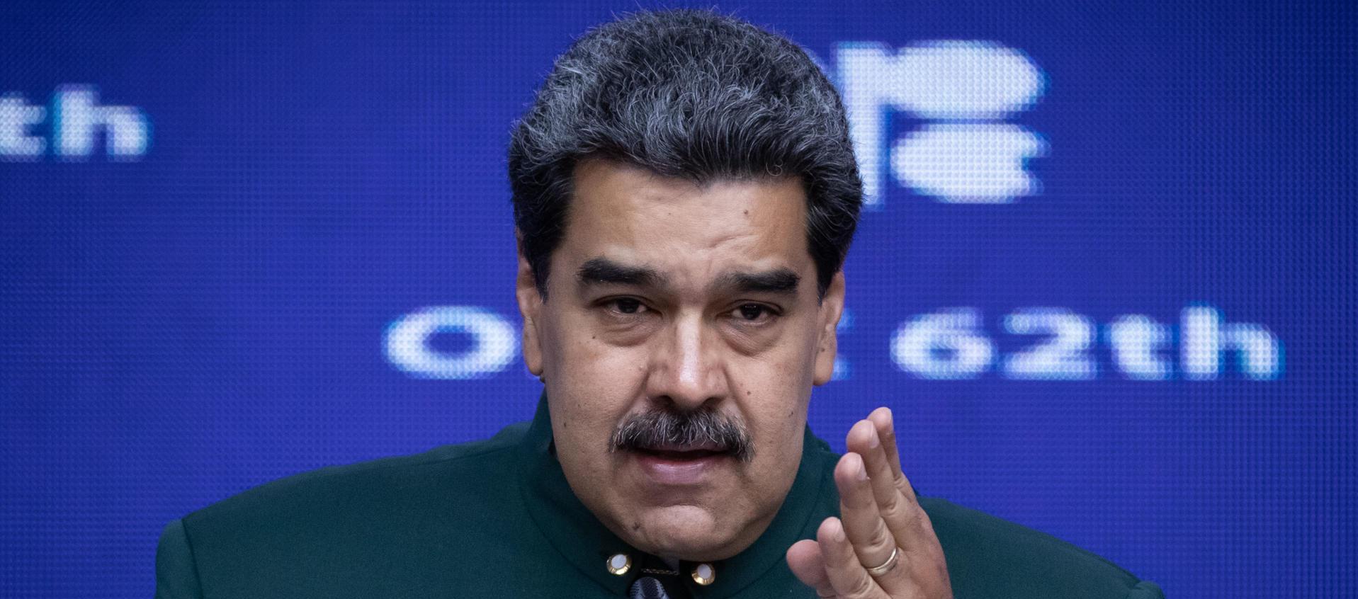 Nicolás Maduro, presidente de Venezuela.
