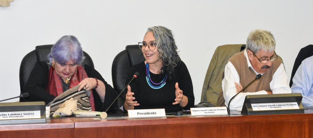 María José Pizarro (centro), senadora del Pacto Histórico.