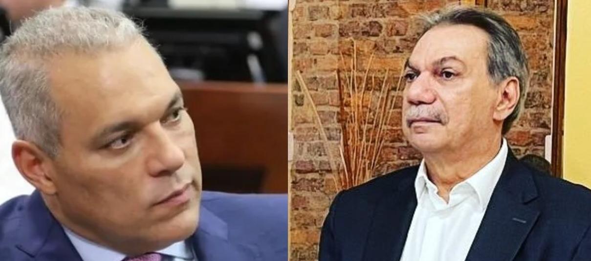 Senador José David Name y representante Armando Zabaraín.