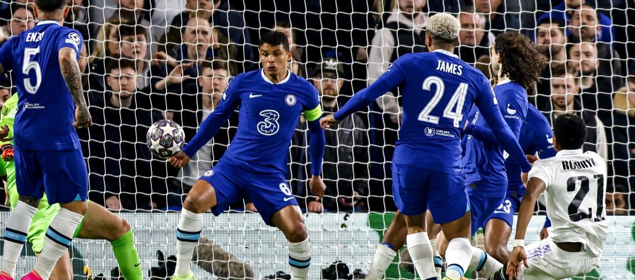 El primer gol de Rodrygo, en el minuto 58. 