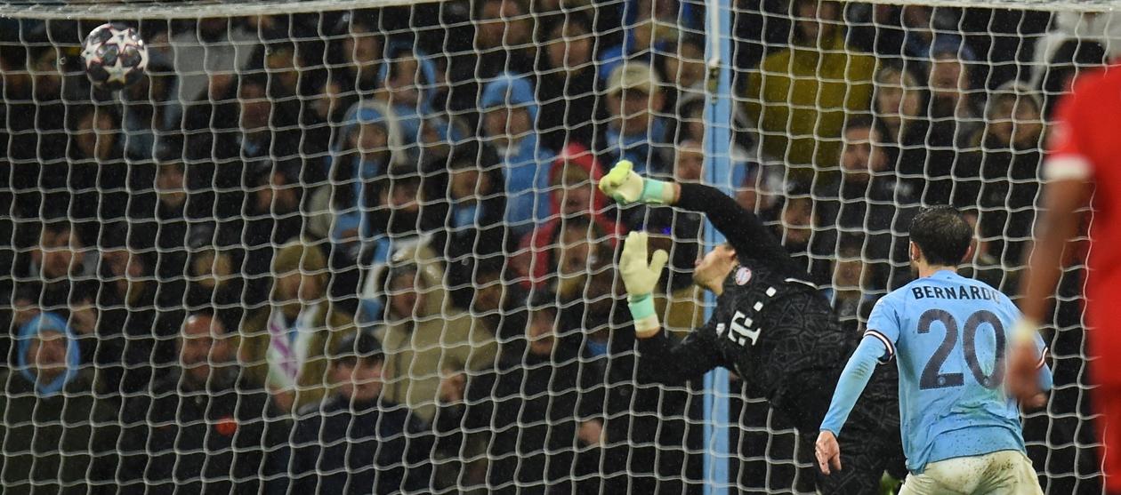 El segundo gol del Manchester City marcado por Bernardo Silva.