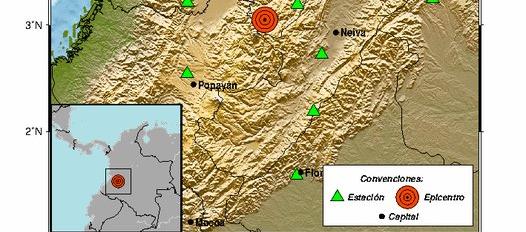 El primer sismo se registró a las 3:27 de la madrugada.