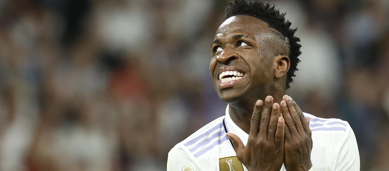 El brasileño Vinicius Junior, atacante del Real Madrid.