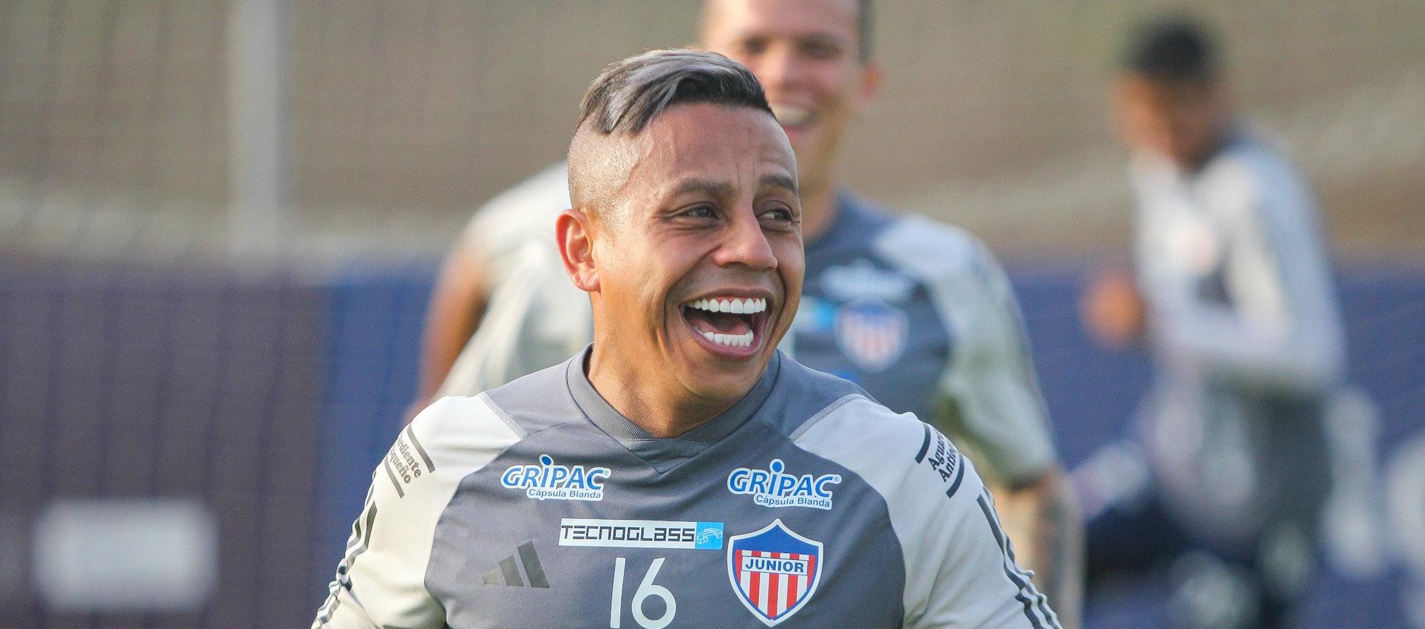 Vladimir Hernández se mantendrá en el once titular de Junior contra Jaguares.