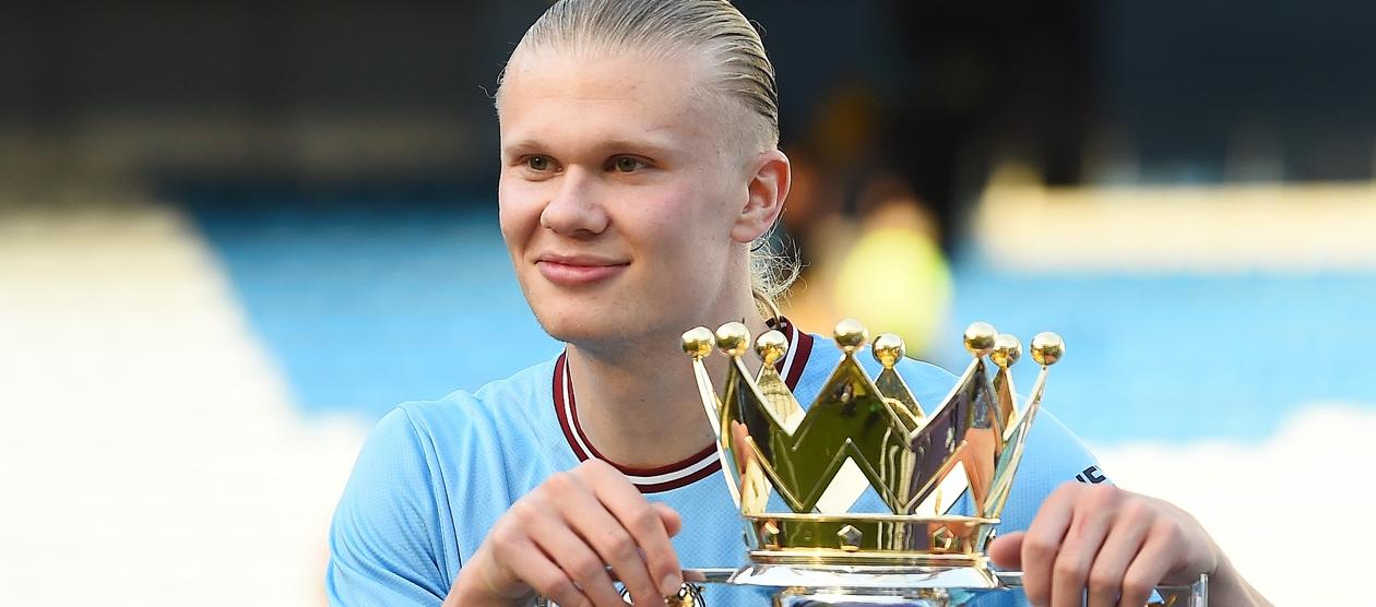 Erling Haaland es el máximo artillero de la Premier con 36 tantos. 