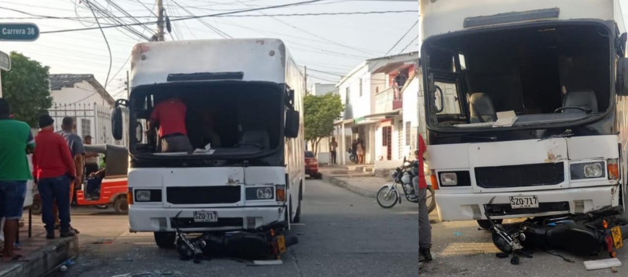 Accidente de tránsito en Soledad
