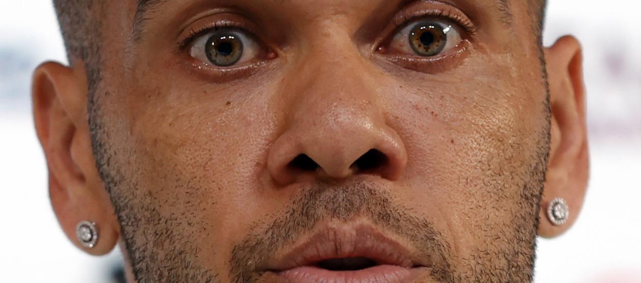 El futbolista brasileño Dani Alves.