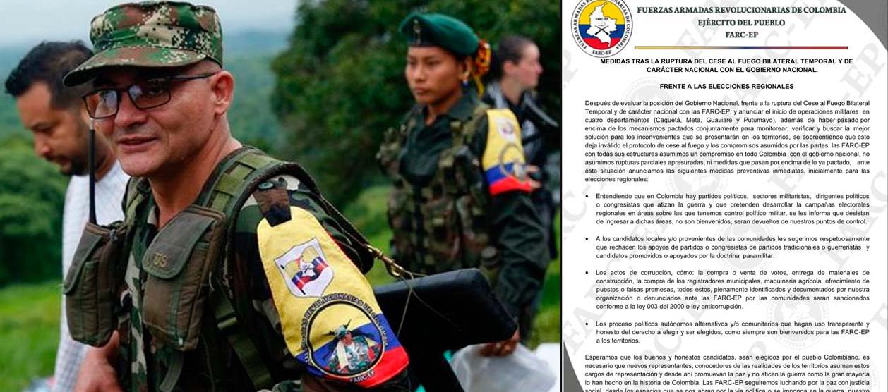 Amenazas de disidencias de las FARC