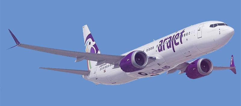 Aerolínea Arajet.