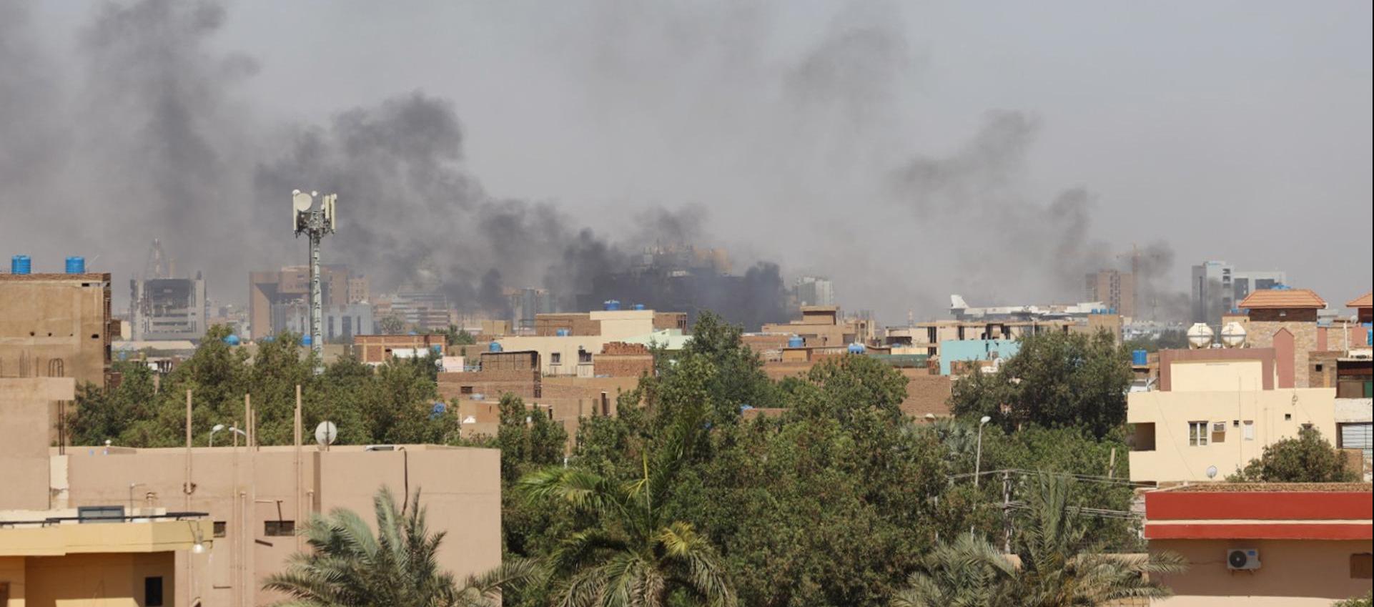 Imagen de los ataques en Sudán.