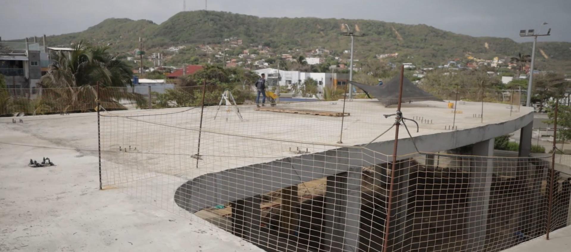 Avanzan las obras del Centro Gastronómico internacional de Puerto Colombia.
