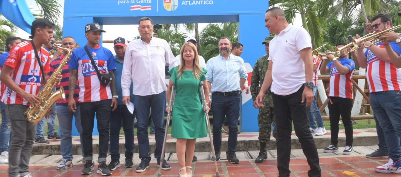 La Gobernadora Elsa Noguera.