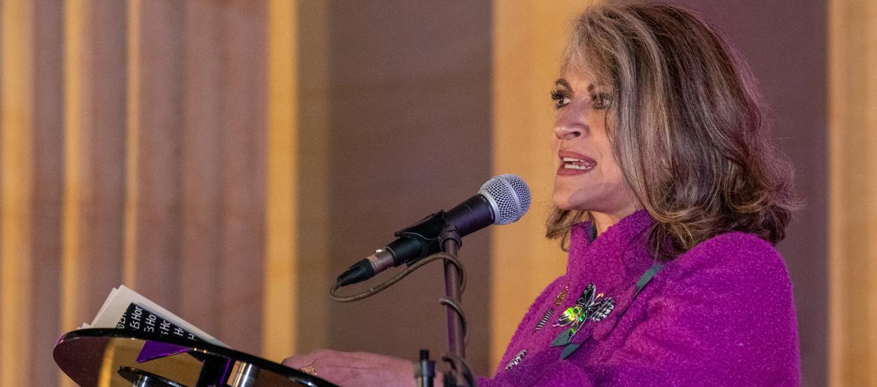 La periodista colombiana Jineth Bedoya.