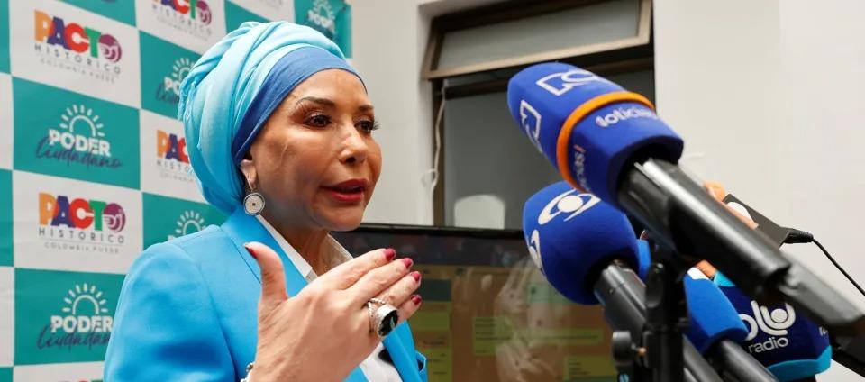 Piedad Córdoba, senadora del Pacto Histórico.