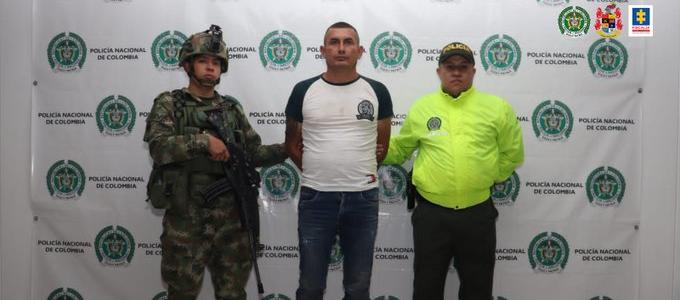 A la cárcel a Wilson Castellano, alias 'El Pastuso'