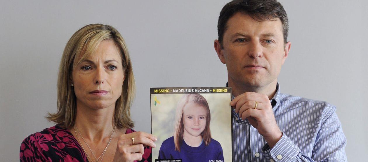 Kate McCann y su marido, Gerry McCann, padres de Madeleine.