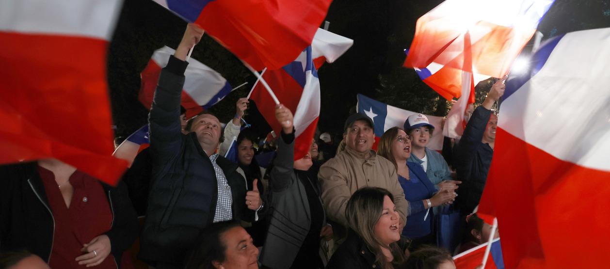 Imagen del comando del Partido Republicano, el ganador.