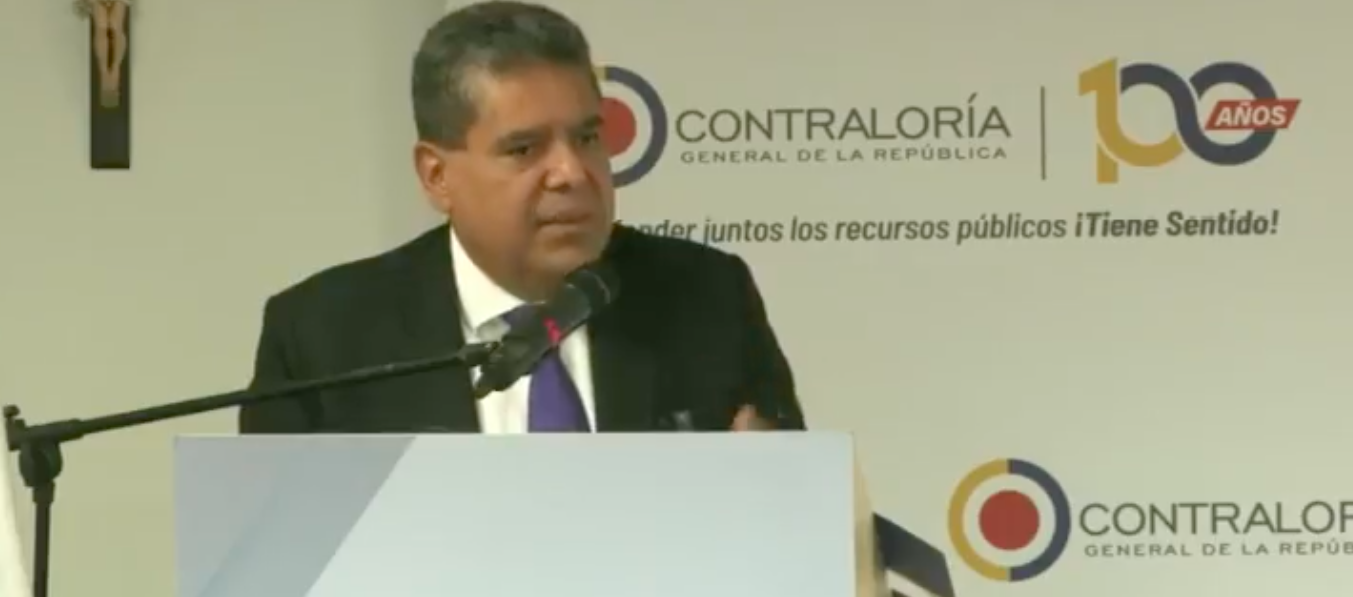 El Contralor General de la República, Carlos Hernán Rodríguez Becerra.