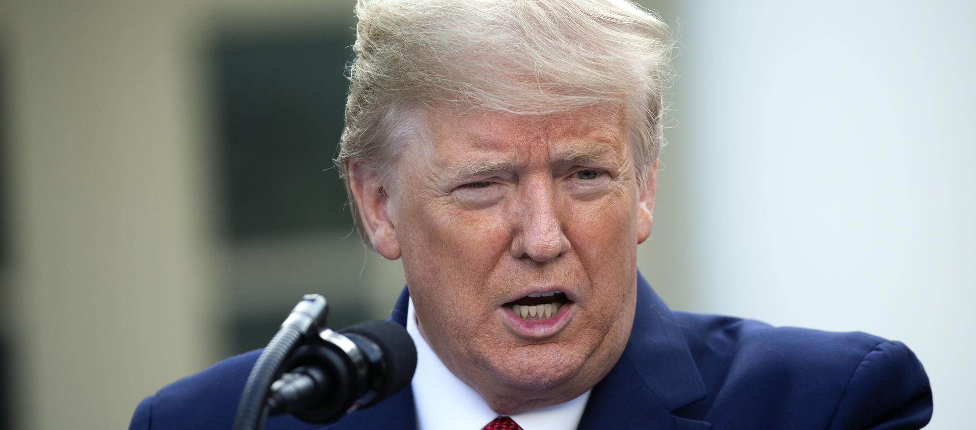 Expresidente de los Estados Unidos Donald Trump.