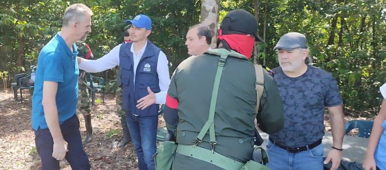 Una comisión humanitaria recibió al ciudadano sueco Ulf Bilger Erlingsson