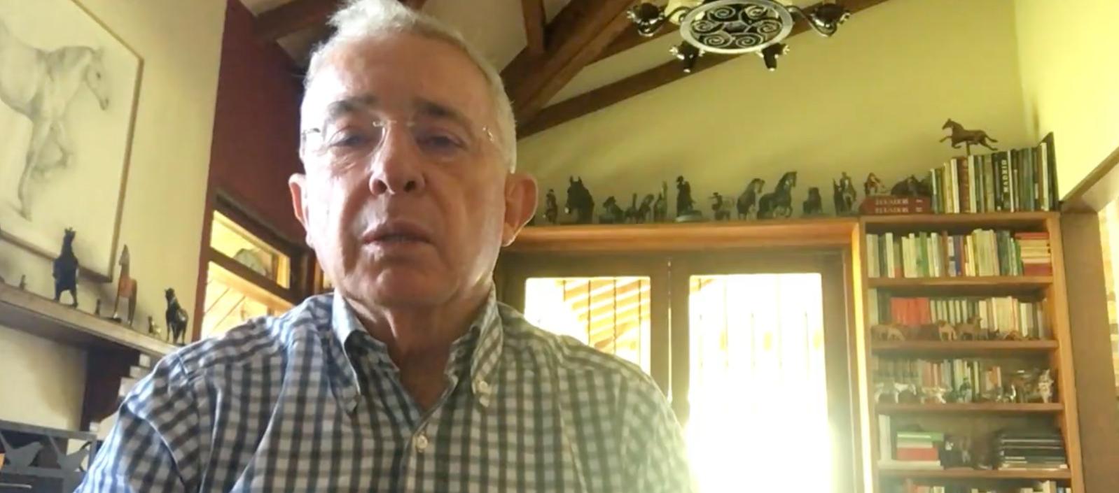 Álvaro Uribe Vélez, expresidente de la República de Colombia