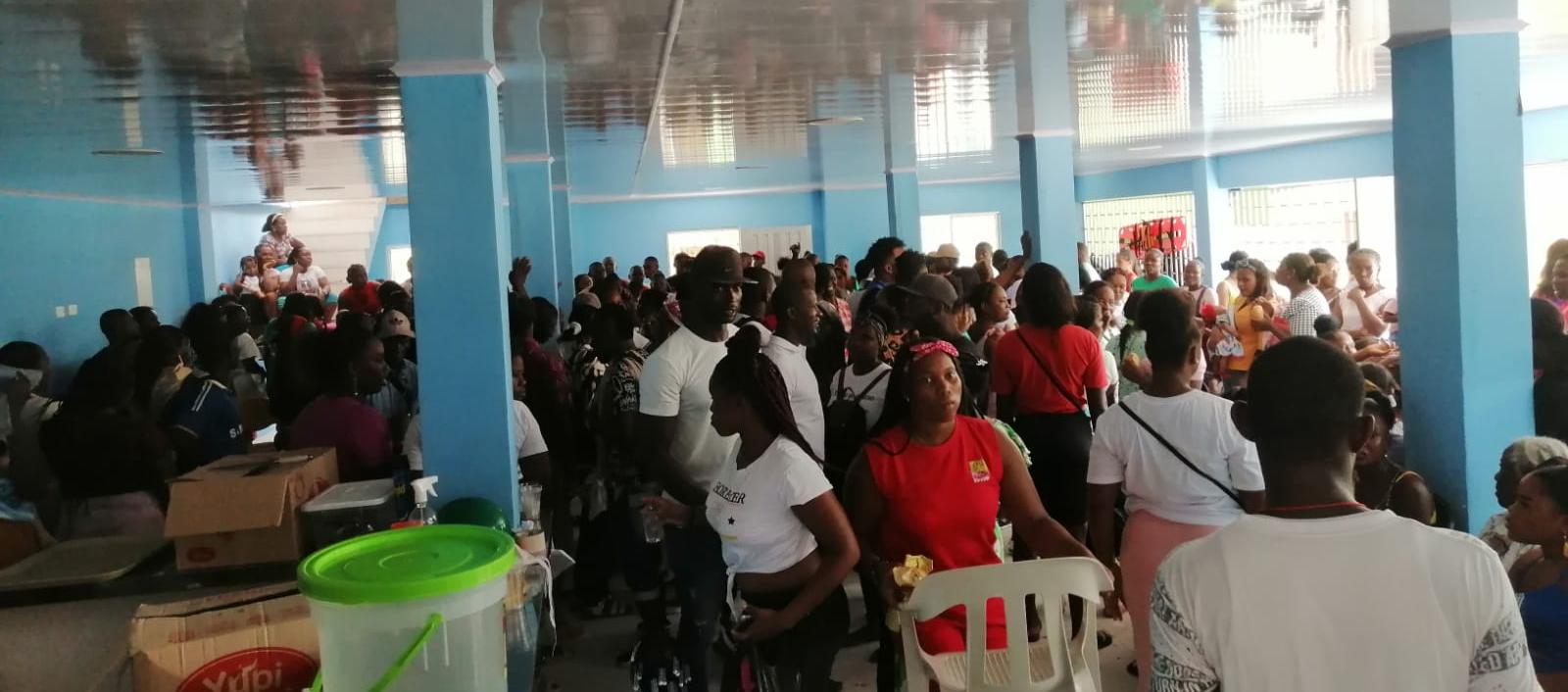 Familias desplazadas en Chocó