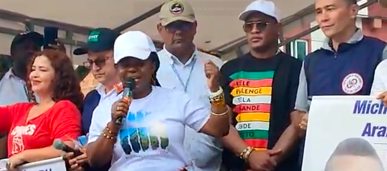 La Vicepresidenta Francia Márquez.