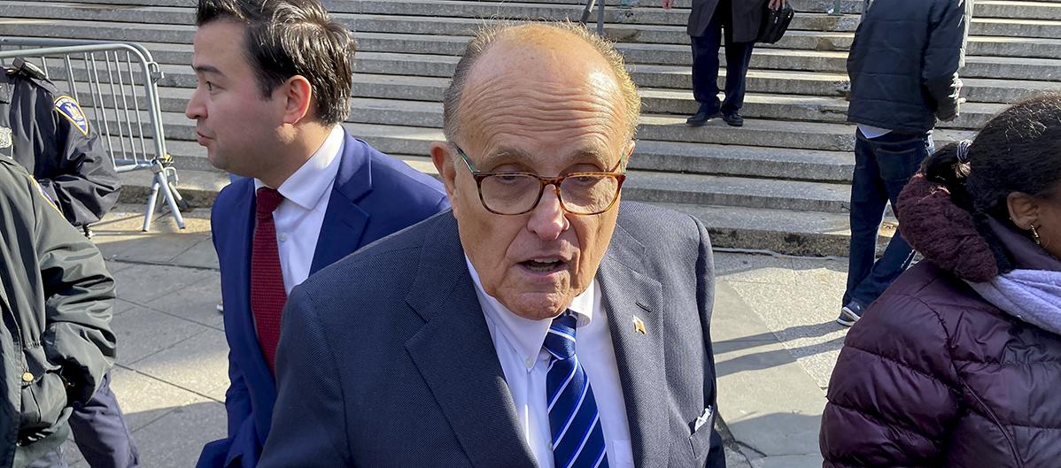 Rudolph Giuliani, exalcalde de Nueva York.