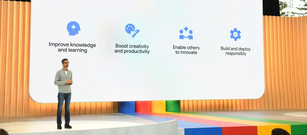 Sundar Pichai, director ejecutivo de Google y Alphabet.