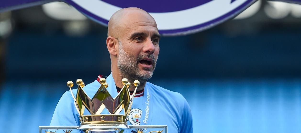 Pep Guardiola, técnico del Manchester City