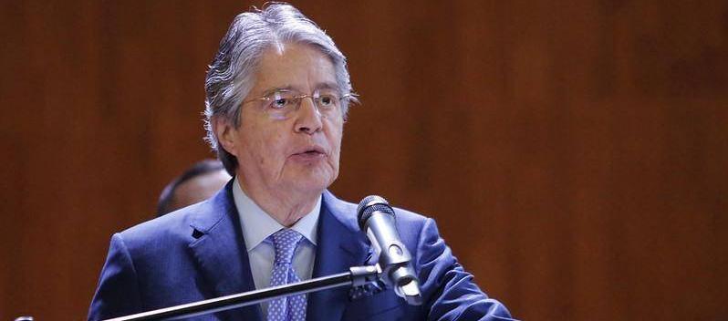 El presidente de Ecuador, Guillermo Lasso. 