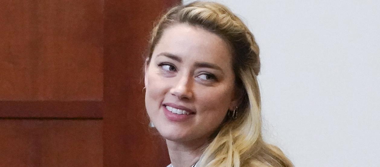 La actriz Amber Heard.