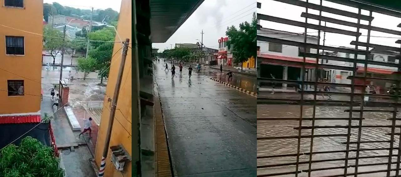 Riña entre jóvenes en la Ciudadela 20 de Julio