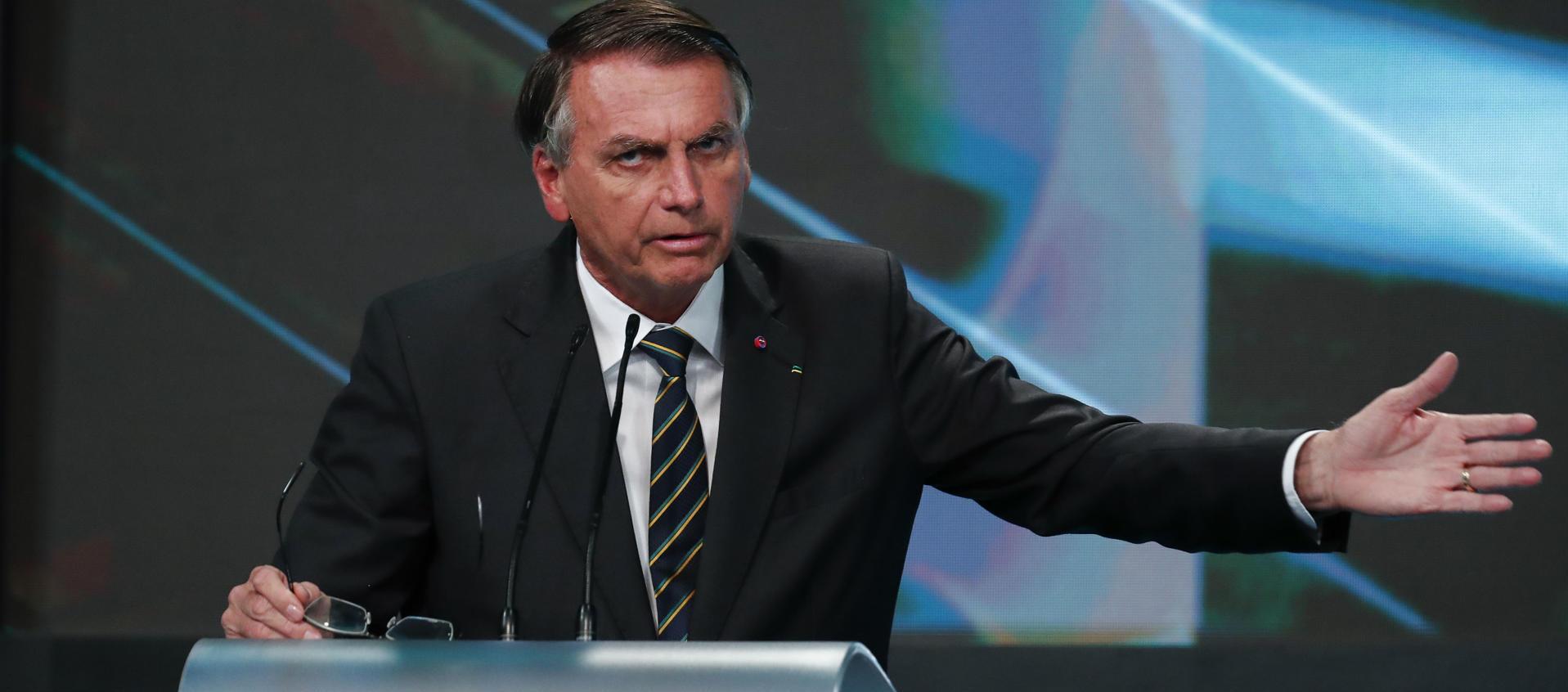 Expresidente brasileño Jair Bolsonaro. 