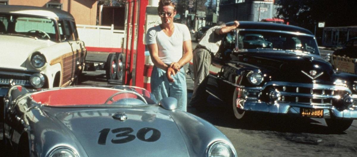 Actor estadounidense James Dean.
