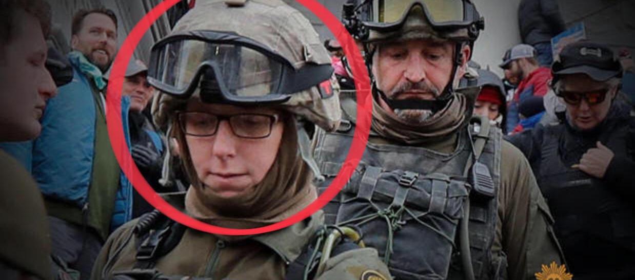 Jessica Watkins el día de asalto al Capitolio