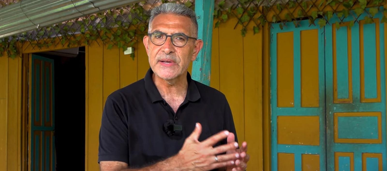 Jorge Cura, director y presentador de Sucesos. 