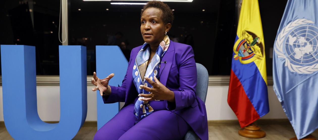 La subsecretaria general de Asuntos Humanitarios de la ONU, Joyce Msuya.