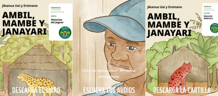 Kit lúdico-pedagógico ‘Ambil, Mambe y Janayari’.